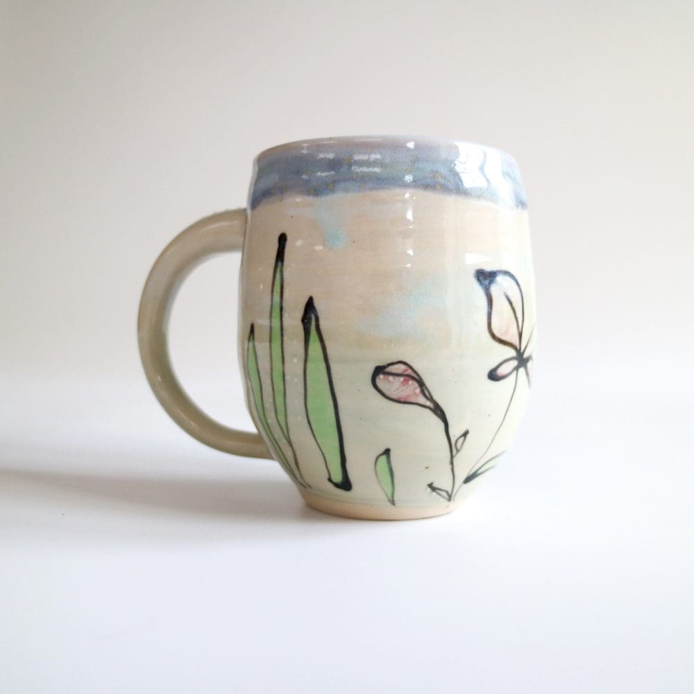 Blue Sky Ceramic Mug