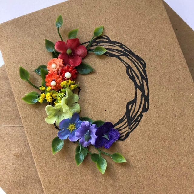Wreath greetings cards - Image 6