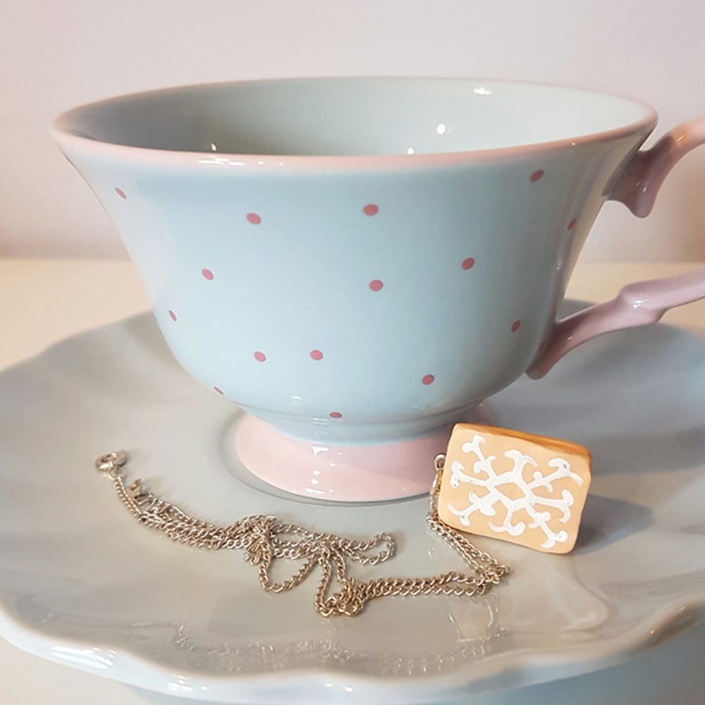 Biscuit keyring or Necklace, choose your style - Image 5