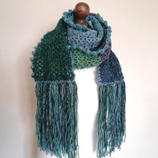 Ethnic Style Fringed Scarf