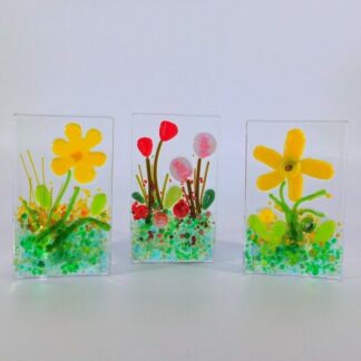 Stand-up Floral Tealight Holders