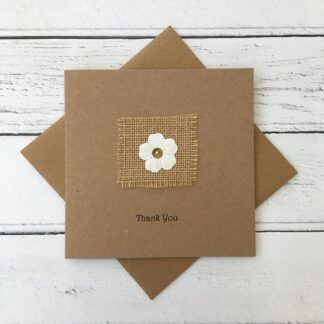 Thank You Card - flower