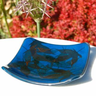 Maple Leaf Shadows Dish