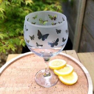 Gin Glass - Butterfly