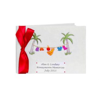 Personalised Honeymoon Guest Book