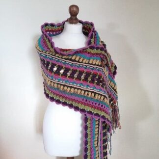 Crocheted Scarf Wrap
