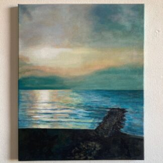 Dawn over the sea