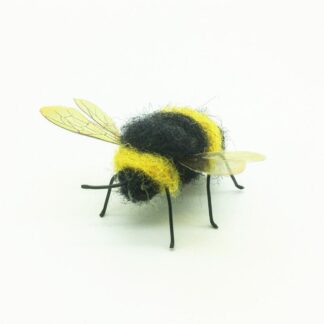 Needle felted bumblebee