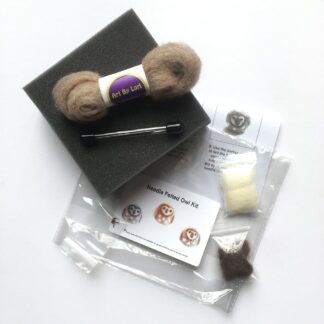 Needle Felted Owl Kit