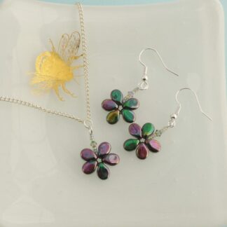 Dainty Flower Jewellery Gift Set