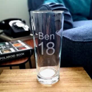 Pint Glass - Any Name & Age