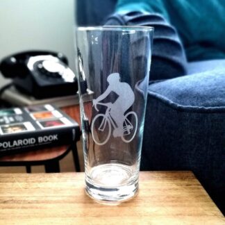 Pint Glass - Cycling