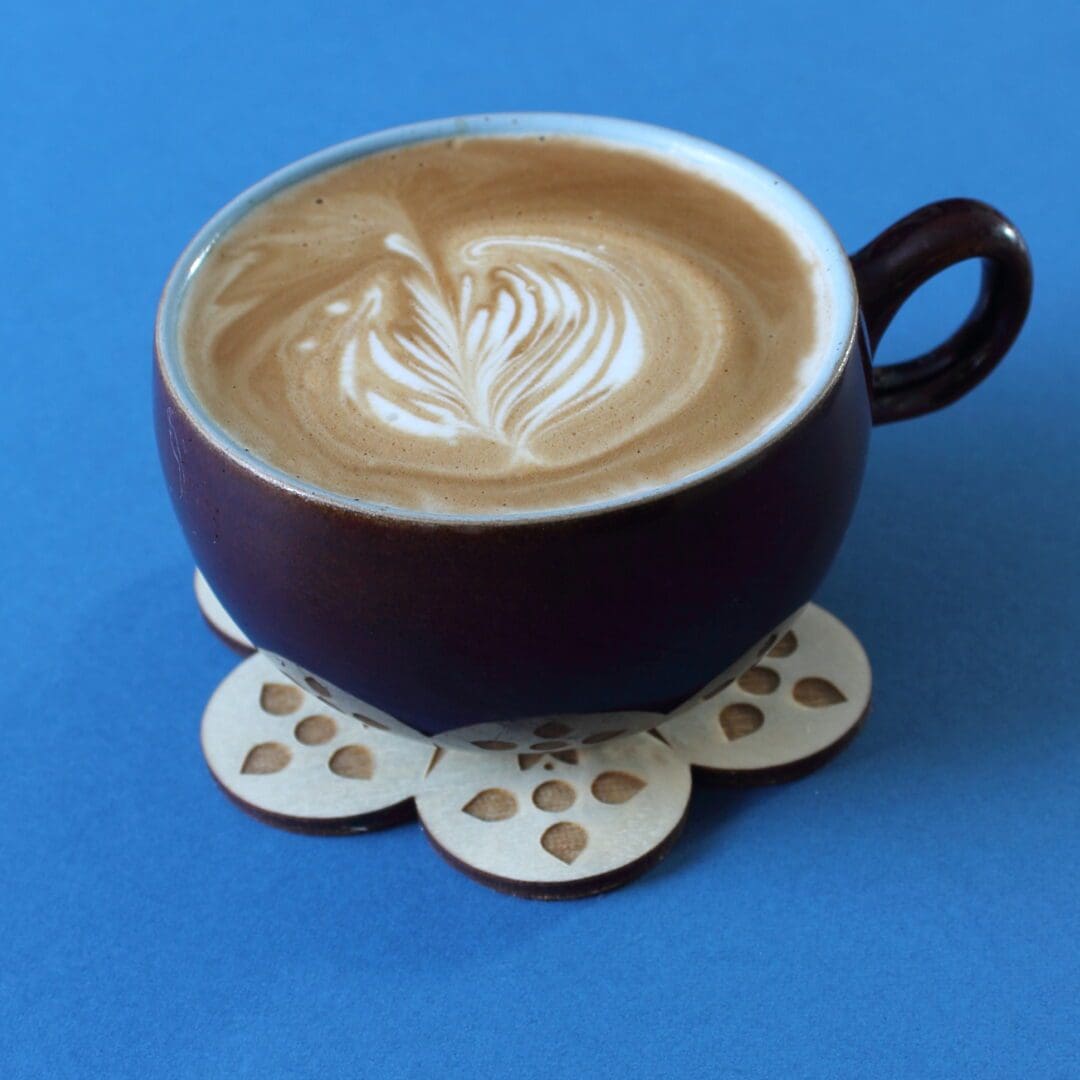 Wooden Scandi Style Coasters - Image 7