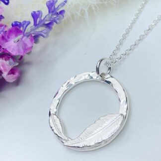 Feather necklace
