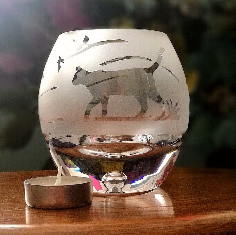 Cat Tealight Candle Holder – Handmade Cat Lover Gift - Image 3