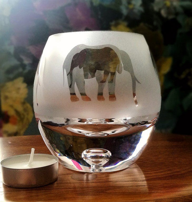 Tealight / Candleholder - Elephant - Image 4