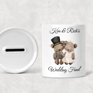 Wedding Fund Money box Personalised.
