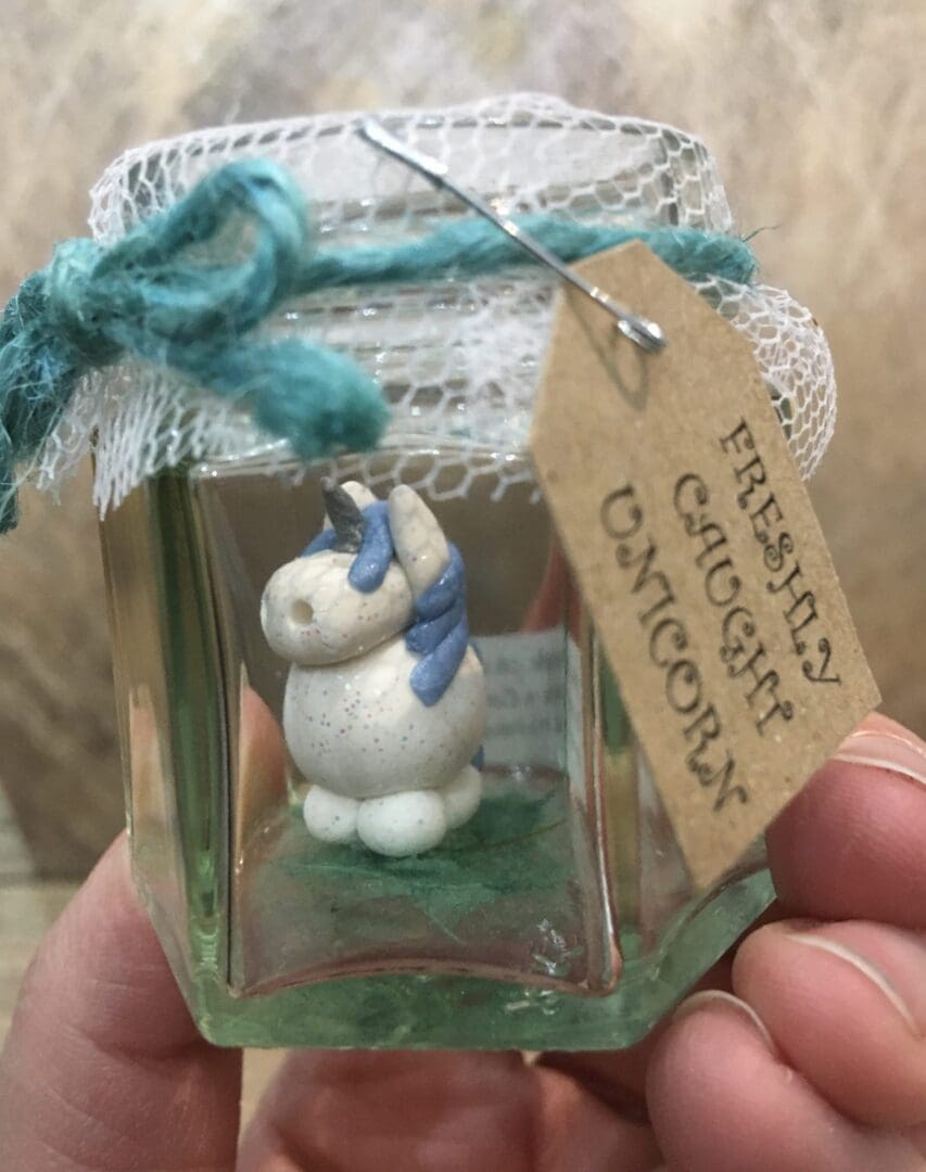 Unicorn pet unicorn collectable clay figure - Image 3
