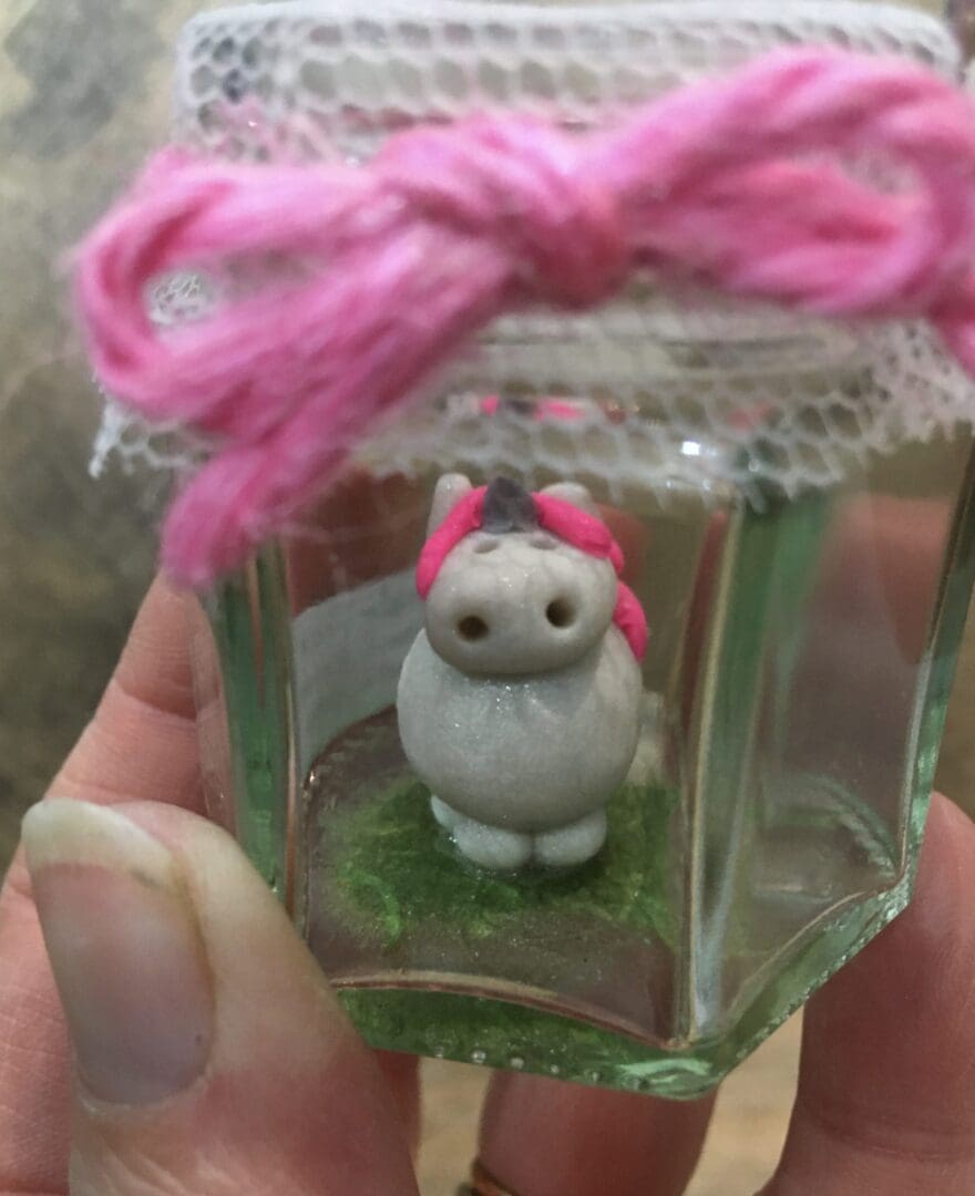 Unicorn pet unicorn collectable clay figure - Image 5