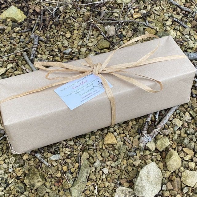 Metal Herb Planter in wrapping paper
