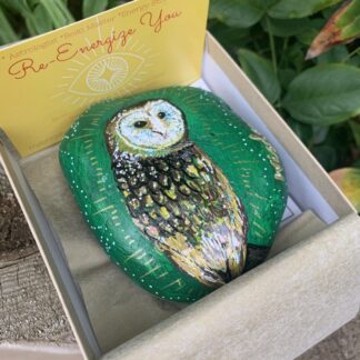 Owl 'Wisdom' Spirit Animal Energy Stone
