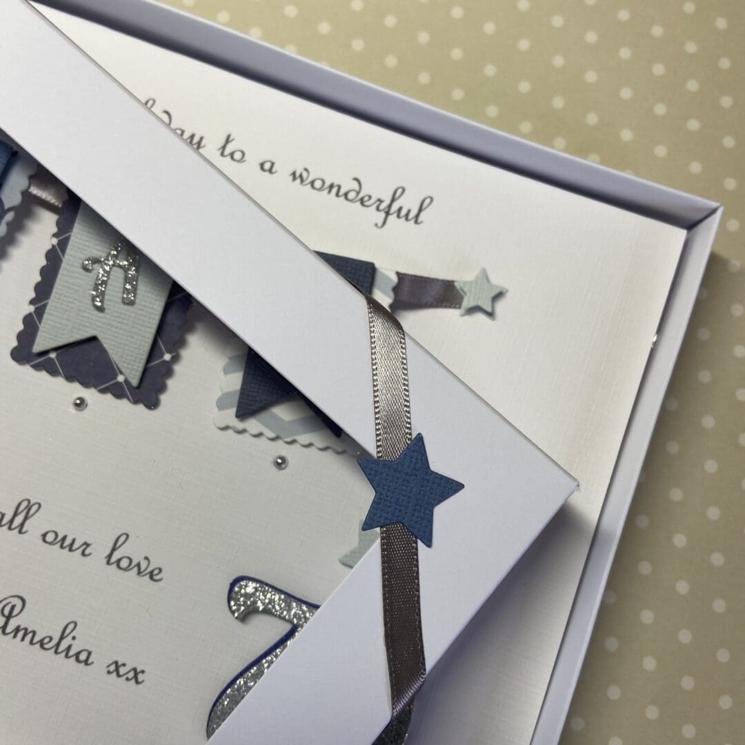 Personalised Dad Birthday Card Gift Boxed Handmade Keepsake 40th 50th 60th 70th 80th - Image 7