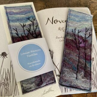 Felt Bookmark - Winter. A Unique Letterbox Gift.