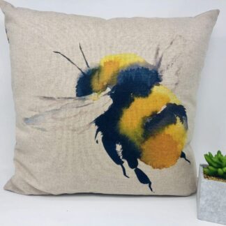 Giant Bumble Bee Cushion Cover, Yellow Bee Cushion