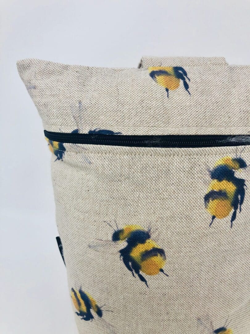Bumble Bee Fabric Doorstop, Heavy Washable and Refillable Doorstop - Image 5
