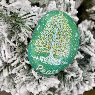 Christmas Tree Energy Stone