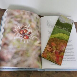 Felt Bookmark - A Cotswold Landscape. Letterbox Gift.