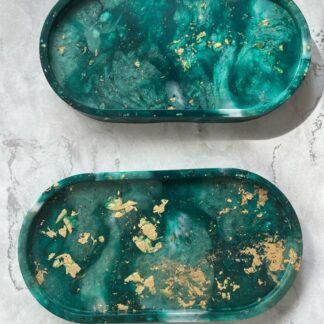 Oblong trinket dish