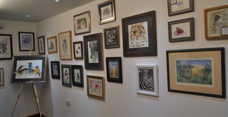 Art Studio -Kay Lacey weatercolours