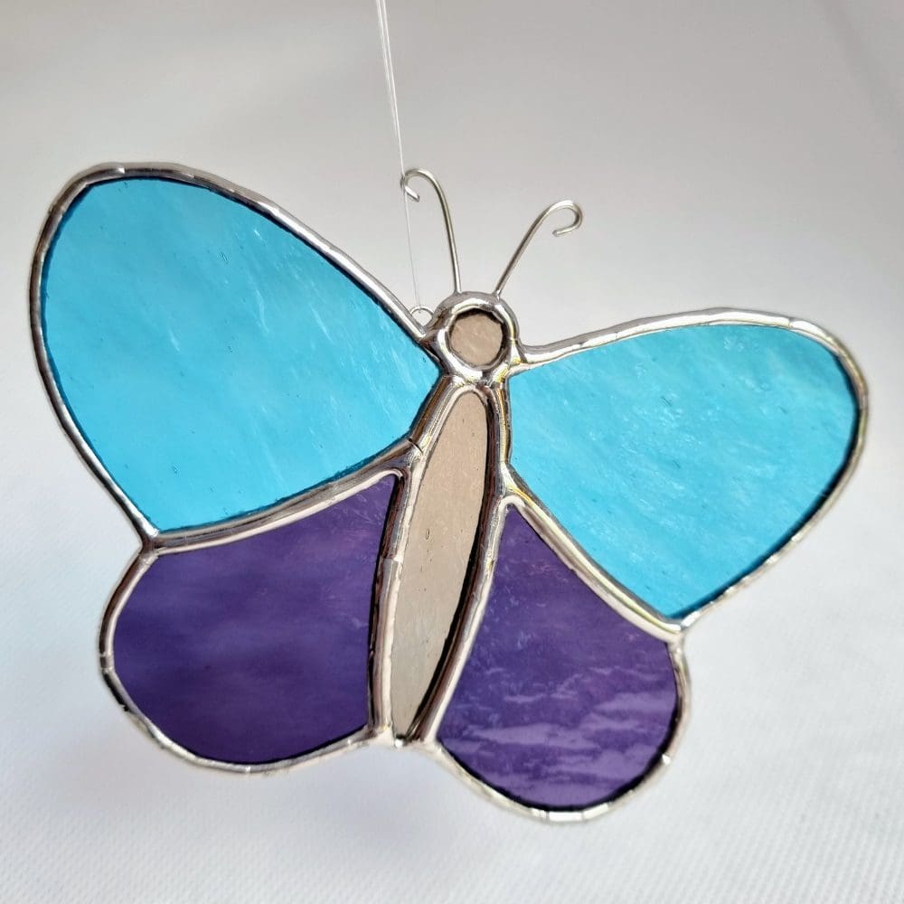 Stained Glass Butterfly Suncatcher - Image 9
