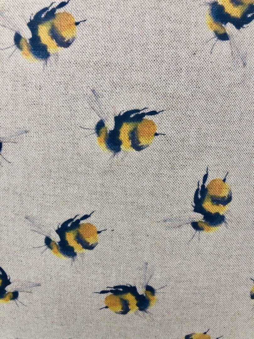 Giant Bumble Bee Cushion Cover, Yellow Bee Cushion - Image 7