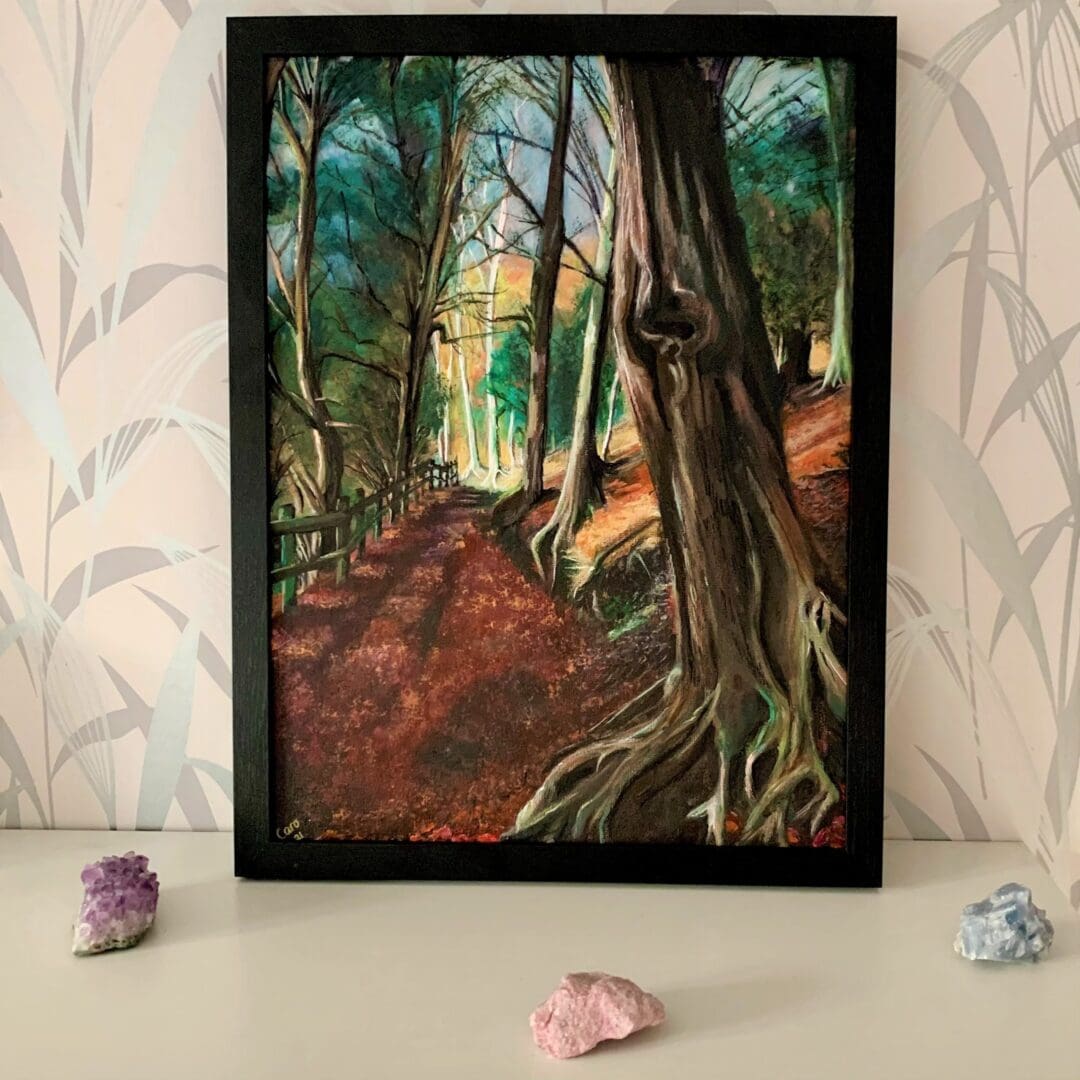 Bespoke Energy Art Landscapes- Personalised Original acrylic Artwork - Image 7