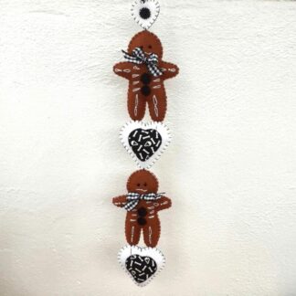 Halloween Gingerbread Hanging Decoration