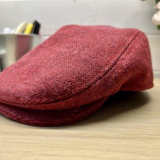 Irish flat cap in a wool mix fabric