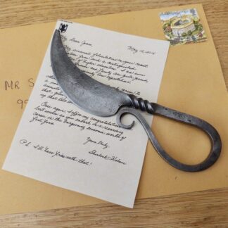 Hand Forged Letter Opener Made By A Blacksmith