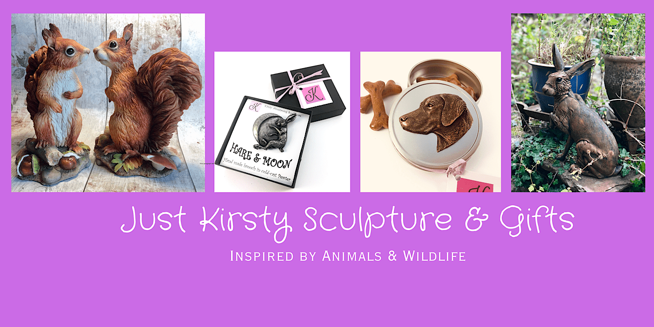 Work by Kirsty Armstrong Sculpture available from her Just Kirsty Sculpture and Gifts British Craft House store