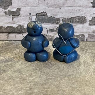 Blue Arsed Fly clay figure