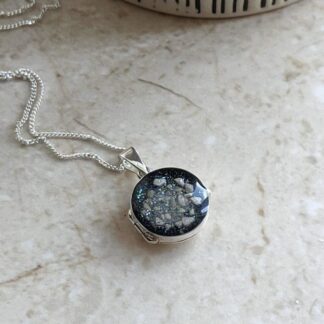 Round Memorial Ashes Locket