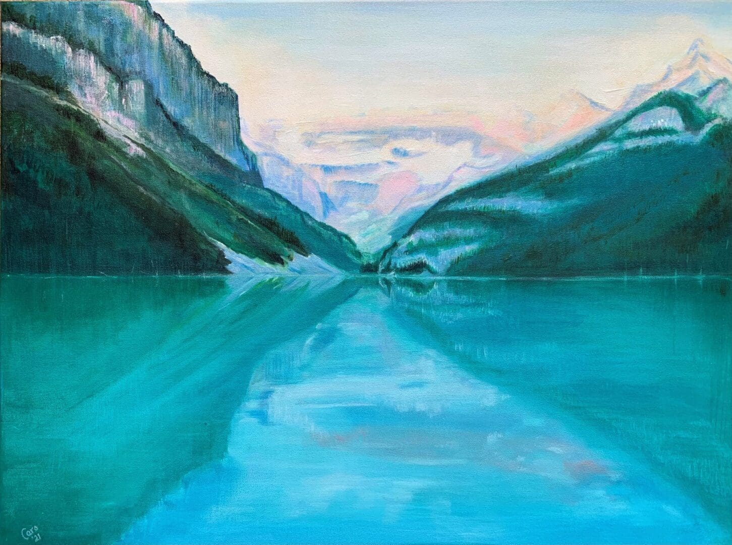 Bespoke Energy Art Landscapes- Personalised Original acrylic Artwork - Image 6