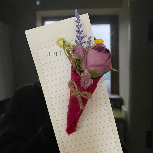 Fridge magnet bouquet of flowers - Image 9