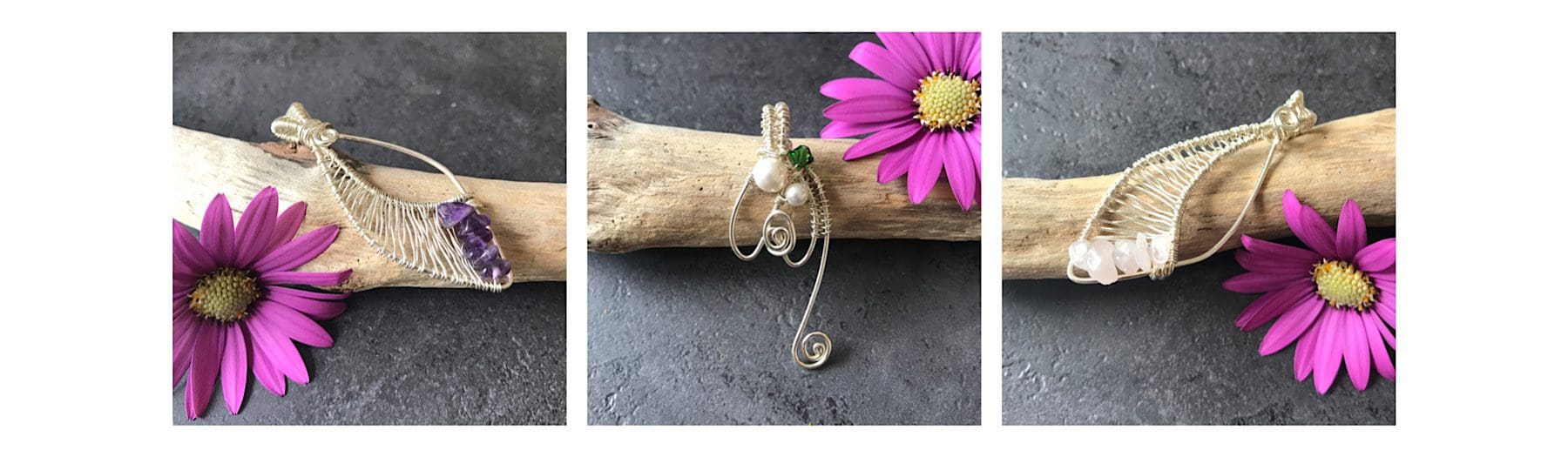 Jewellery handcrafted by Pauline
