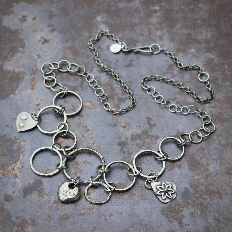 Willow-Twigg-Recycled-Sterling-Silver-Multi-Link-Statement-Necklace