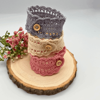 Crochet Cuff Bracelet