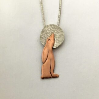 Moongazing Hare Pendant