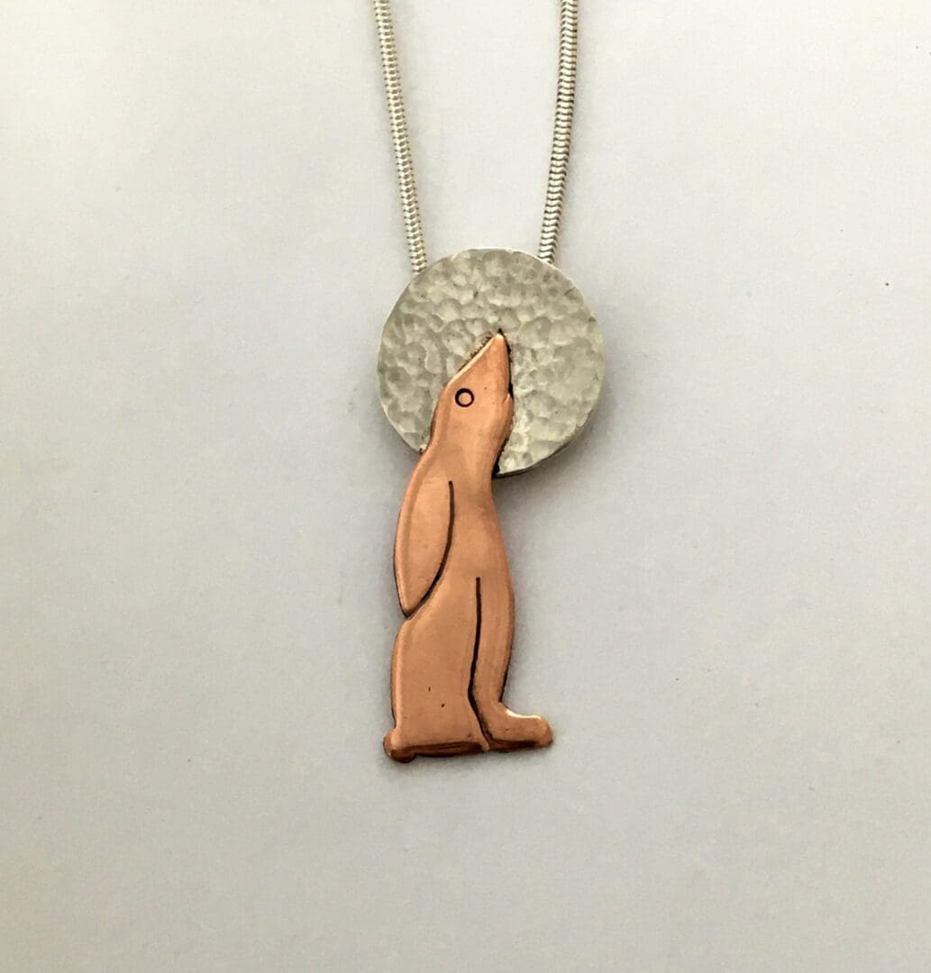 Moongazing Hare Pendant