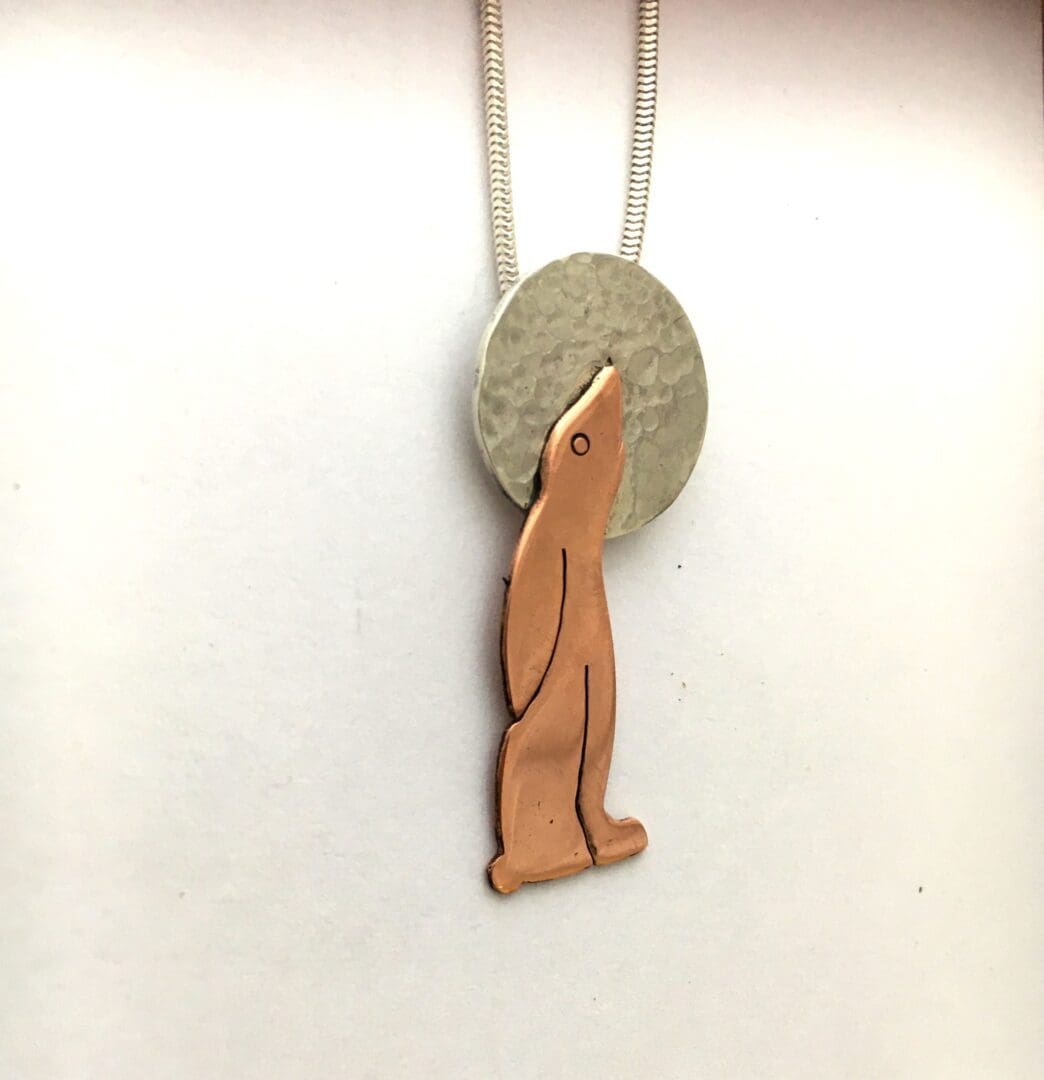 Moongazing Hare Pendant - Image 5